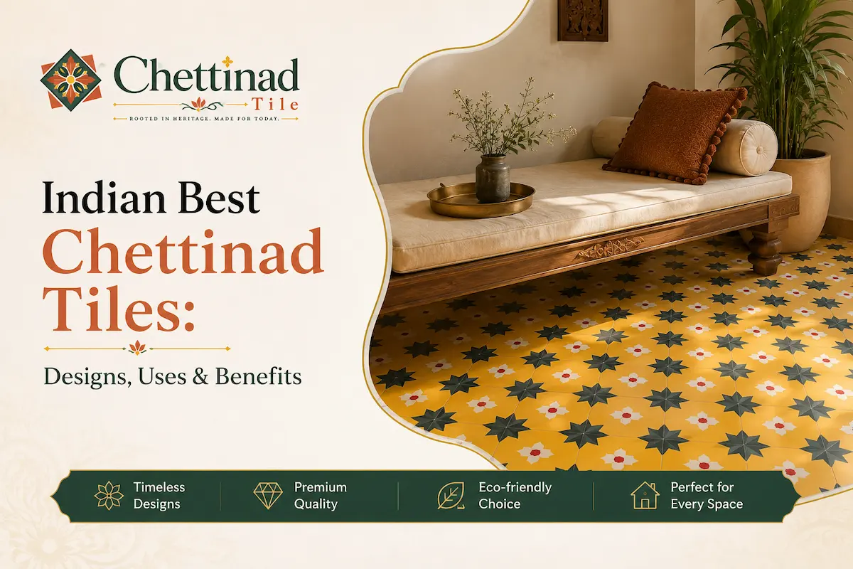 Indian Best Chettinad Tiles: Designs, Uses & Benefits