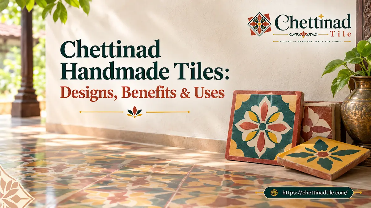 Chettinad Handmade Tiles: Designs, Benefits & Uses
