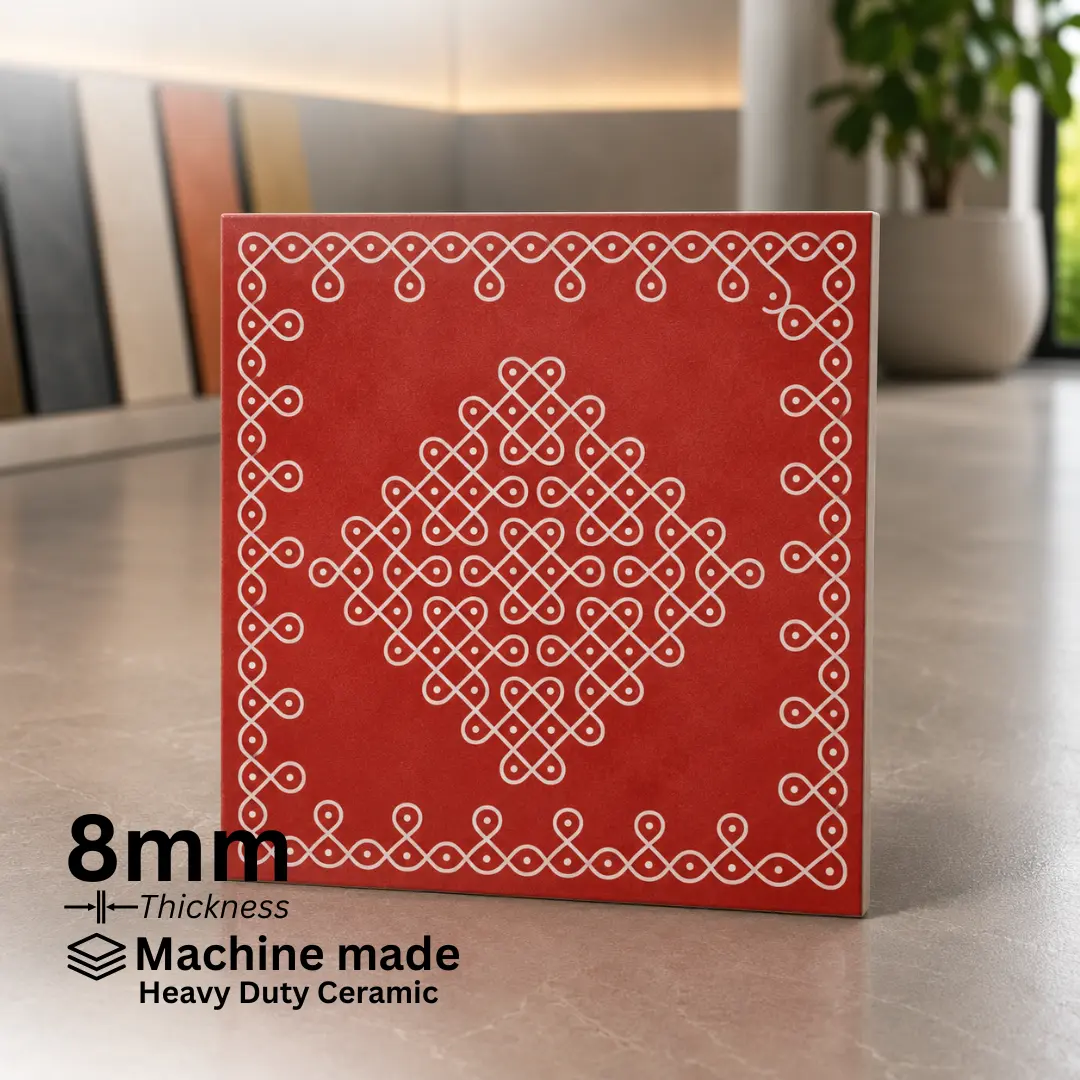 Chettinad Inspired Tiles blending tradition with modern style